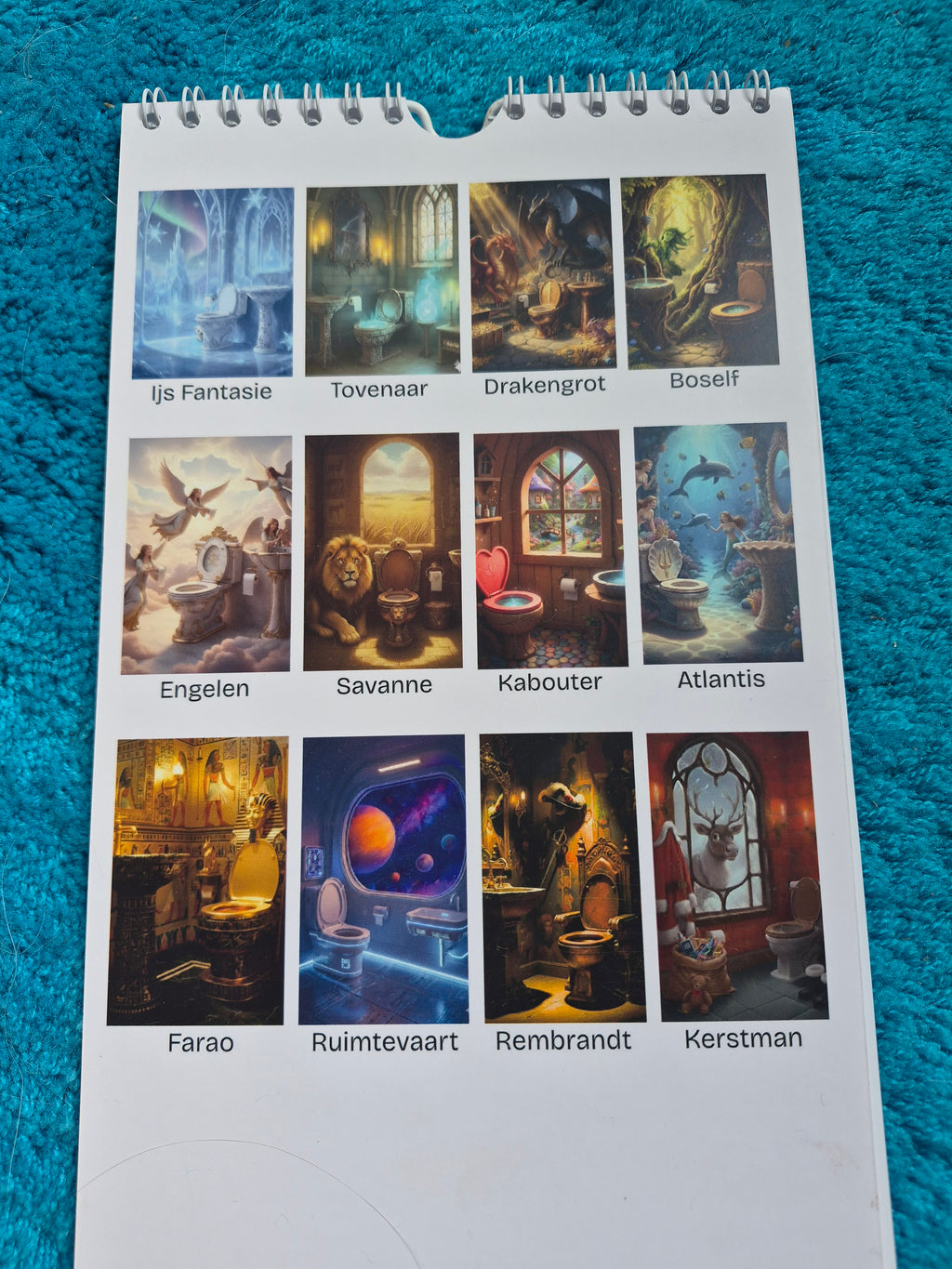 Fantasy Verjaardags Kalendar