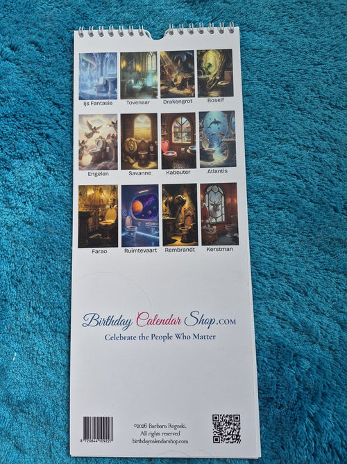 Fantasy Verjaardags Kalendar